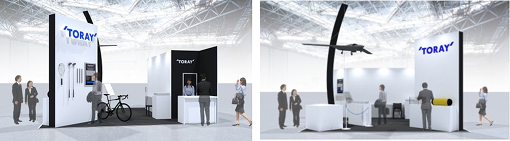 東レブースのイメージ図