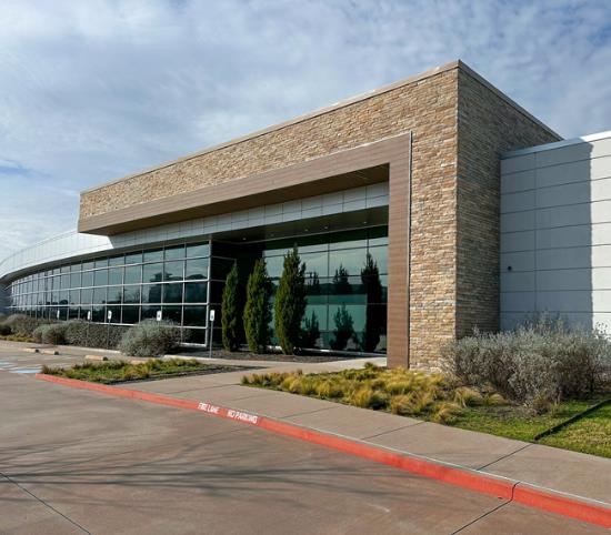 Overwatch Capital社が所有するデータセンター（テキサス州）の建屋外観